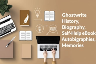 ghostwrite history biography ebook self help ebook autobiography, memoir