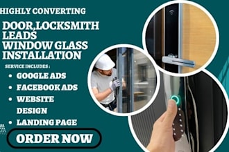 generate window replacement glass installation leads garage door locksmith leads