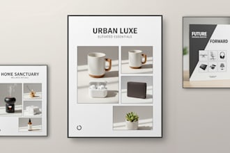 design modern catalog, lookbook, and product catalogue