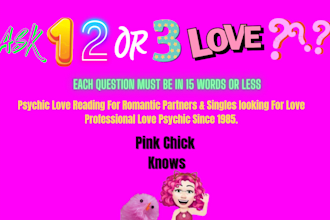 give you a psychic love reading on your love question
