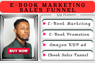 do ebook marketing sales funnel, amazon kdp ads, book publishing promotion