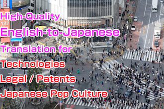 do english to japanese translation in legal technology and culture spaces