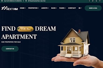 custom real estate idx website for idx mls integration with wordpress or wix