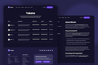 create crypto token website, memecoin website, solana memecoin website