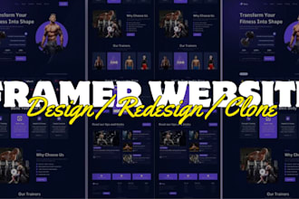 design business website with framer, framer website cloning, framer landing page