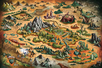 make fantasy maps for writers or rpg players