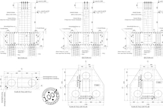 draft your structural drawing in autocad