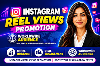 do instagram reel views promotion to go viral organoically