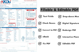 do editable and fillable PDF form within 2 hours