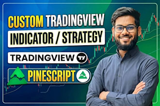 code tradingview indicator or strategy with pinescript