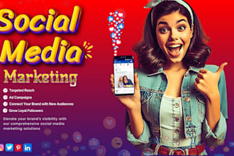 be your complete social media marketing manager increase brand visibility