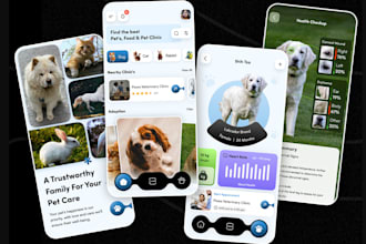 dog training app, pet trainer, veterinary app, animal guidance app, ar app