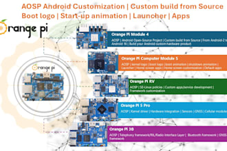 fully customize orange pi android or other supported os