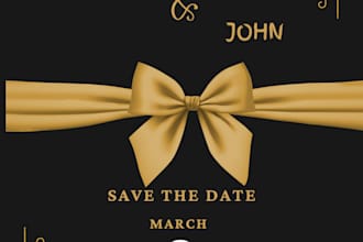 design stunning wedding and birthday invites save the date