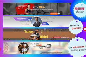 design creative facebook cover, youtube, linkedin, twitter banner