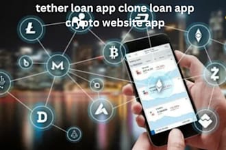 build tether loan app clone loan app crypto website app