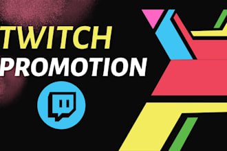organically promote twitch channel to attain affiliate with audience