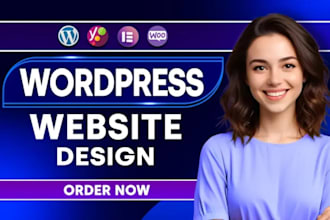 design or redesign a fast wordpress business website using elementor pro