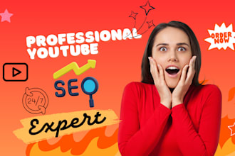 be your professional youtube SEO expert