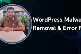 do wordpress malware removal and error fix