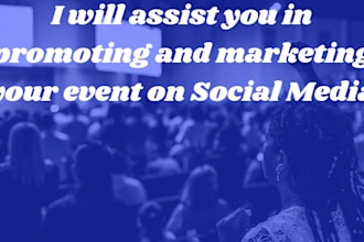 handle webinar promotion, eventbrite marketing, linkedin, concert promotion