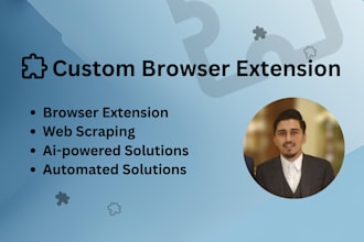 build, fix, or customize your web extension for any use case or feature
