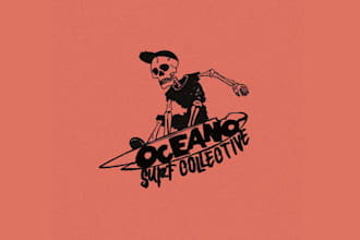 design oceans surf collective launches rocket logo