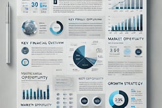 design one pager, executive summary, or investment teaser