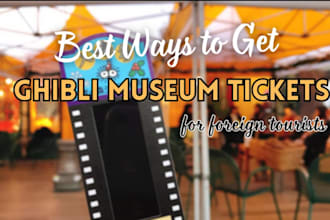 get you studio ghibli museum ticket in stokyo and japan, pokemon cafe