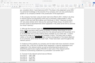 draft uk witness statement, claim or defence for your case