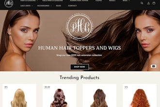 design hair extension store wig hair website bundles salon beauty website