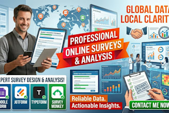 create design online survey questionnaire google form jotform typeform analysis