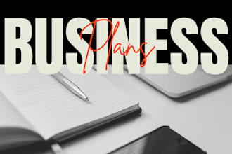 create business plans, proposals, and pitch decks