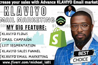 setup shopify klaviyo email marketing automated flows for ecommerce sales