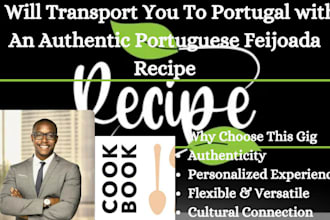take you on a flavourful journey with authentic portuguese recipe