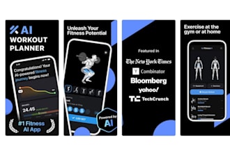 do ai fitness app, ai workout app, gym app, ai  nutrition app, ai healthcare app