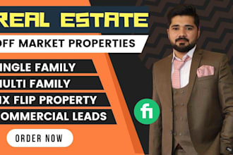do targeted property list building for off market real estate