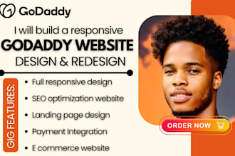 godaddy website redesign godaddy website design, develop godaddy website design
