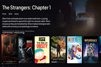 develop iptv app, live streaming app, rebrand iptv players with admin panel