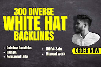 do manually  off page SEO link building service mix foundation backlinks