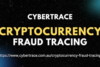 do investigation for cryptocurrency lawyer forensic ,fraud investigate and trace