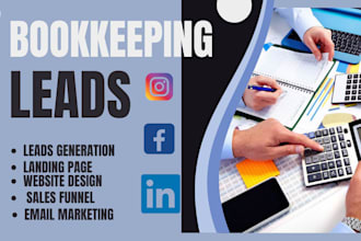 generate accounting leads bookkeeping leads finance leads tax investment leads