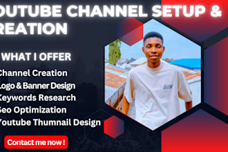 setup youtube channel creation channel SEO optimization channel review analytics