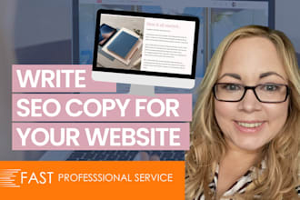 write SEO website copy for coaches, consultants and course creators