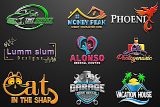 do stunning business logo design, redesign and brand identity