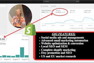 increase shopify website sales traffic social media facebook ads promote link