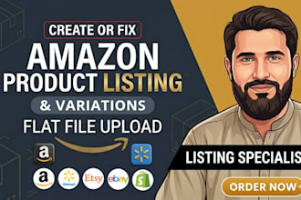create or fix amazon variation listings product listings or parent child listing