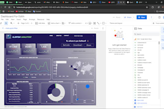 create interactive dashboard in google data looker studio
