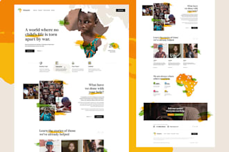 nonprofit ngo charity, donations, fundraising website design