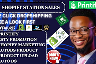 do product upload shopify marketing auto ds printify etsy ecommerce marketing